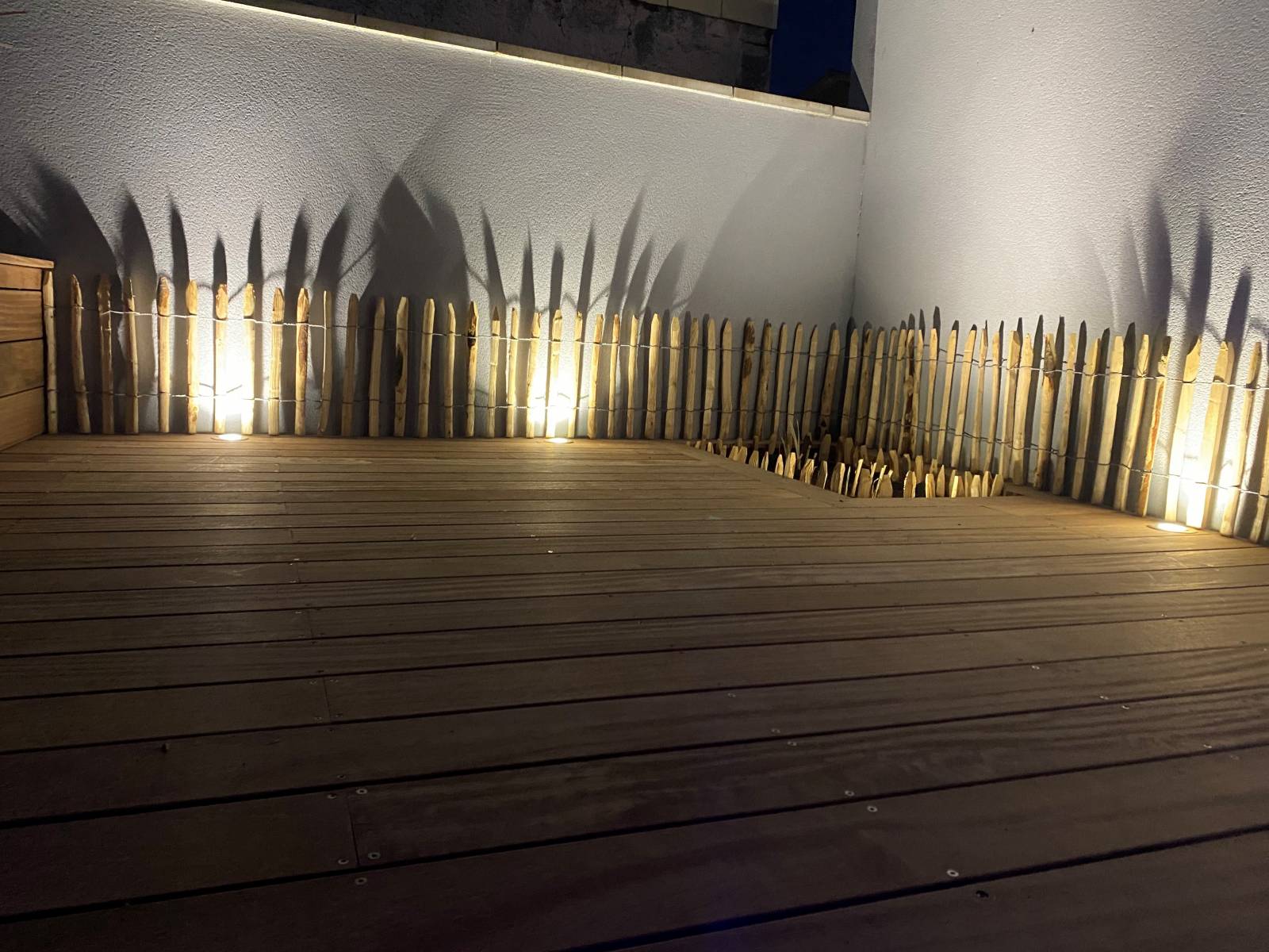 Aménagement d'une terrasse extérieure sur Arès
