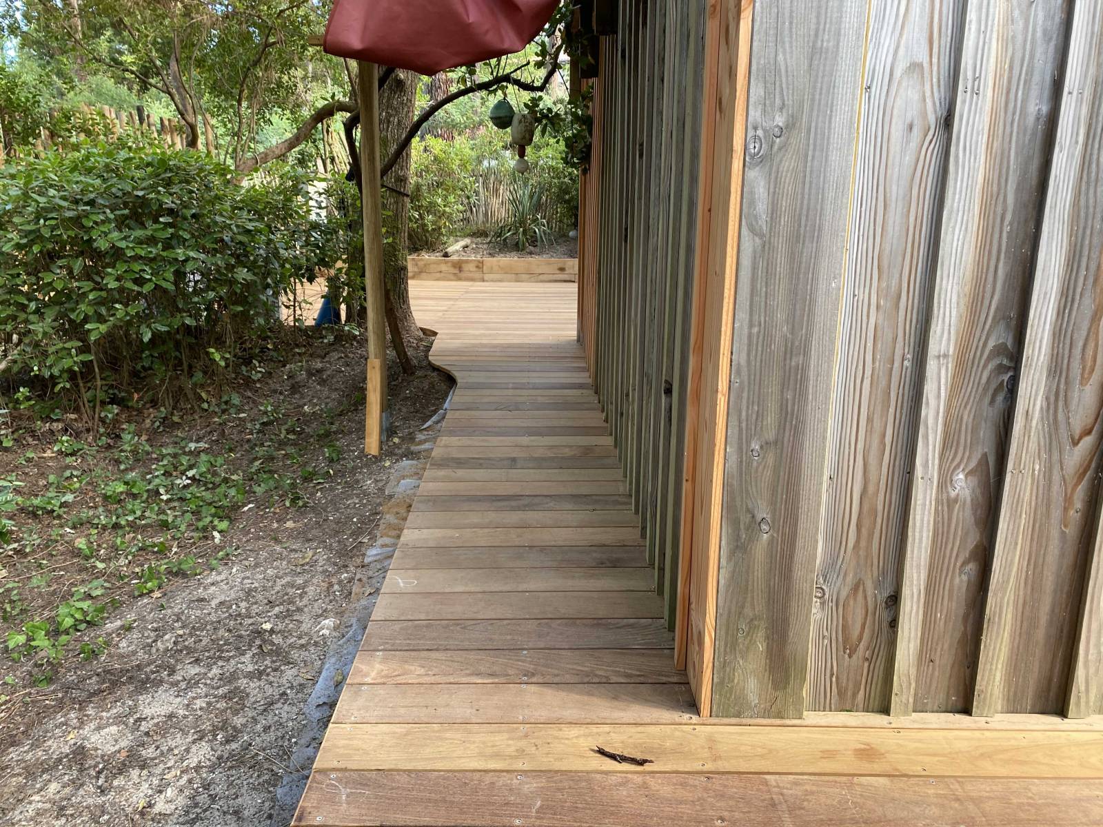 quel prix pour la construction d'une terrasse en bois sur la commune d'arès
